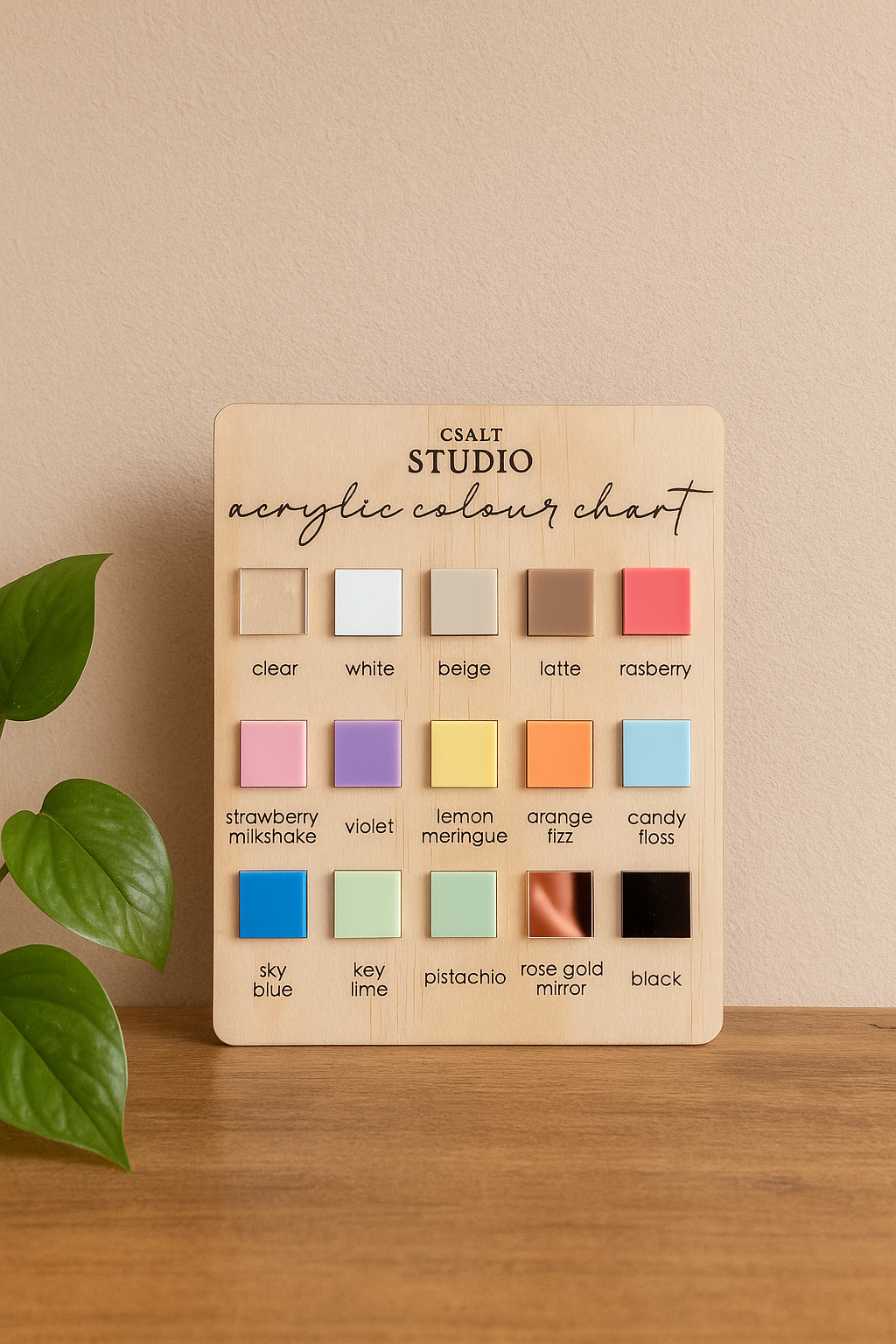 Personalised Kids Bag Tag - Flower Design